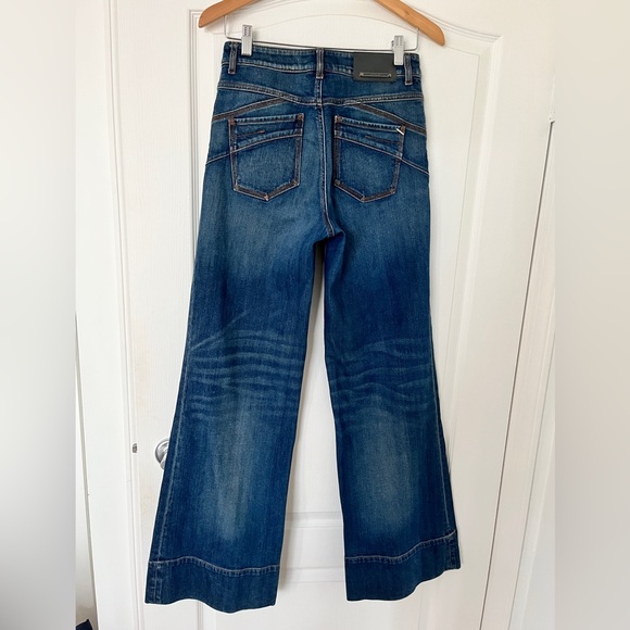 Sportmax code wide leg jeans size 26 - Picture 2 of 5